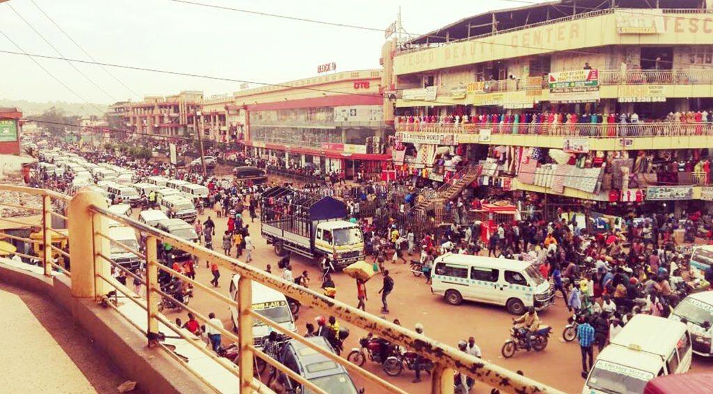 Helene Kansime's prize-winning image of Kampala. 