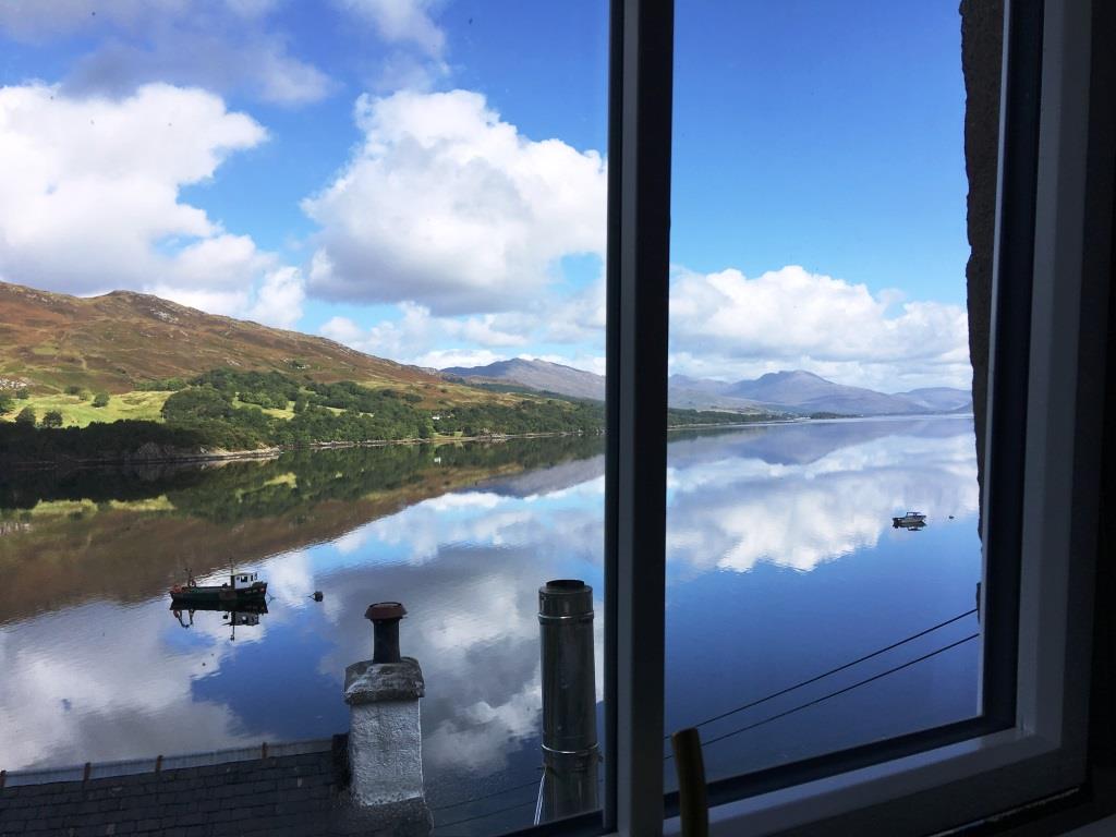 Loch Carron, Stromeferry, The Stationmasters Lodge, Scotland  